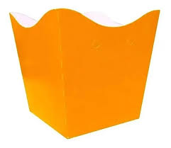 CACHEPO PEQ. LARANJA NEON C/10