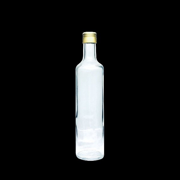 GARRAFA AZEITE REDONDO 500ML NOVO