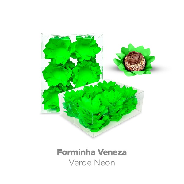 FORMA DOCE VENEZA VERDE NEON C/40