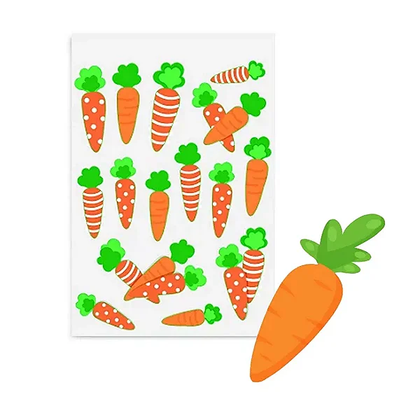 CARTELA ADESIVA FRESH CENOURAS C/30 UND