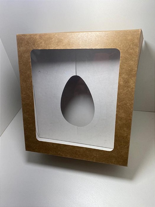 CAIXA KRAFT MEIO OVO 203X185X90 UN