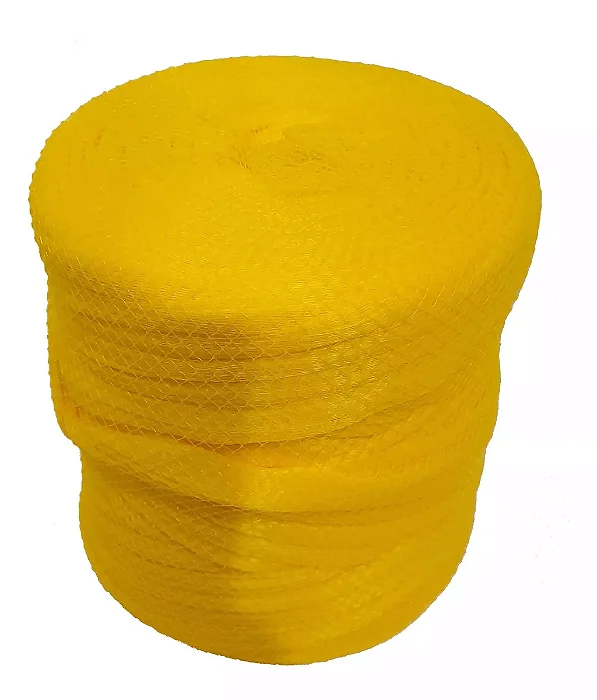 REDINHA AMARELA TUBULAR ( ROLO ) 80 MTS