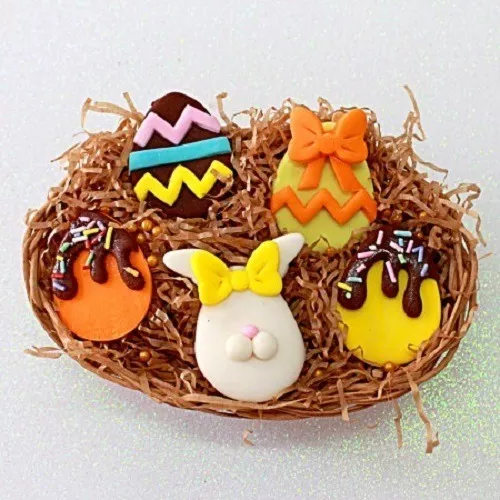 KIT CORTADORES OVOS DECORADOS PASCOA