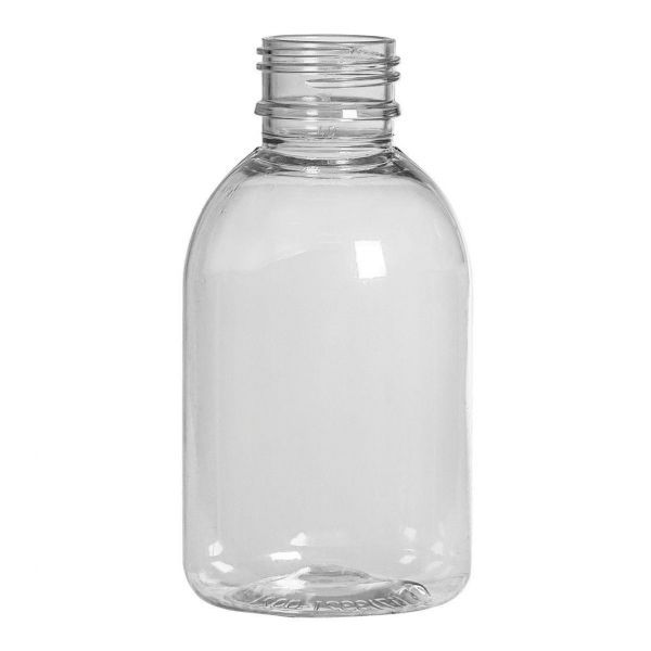 FRASCO PLASTICO 100ML TAMPA SPRAY BRANCA ROSCA 24MM
