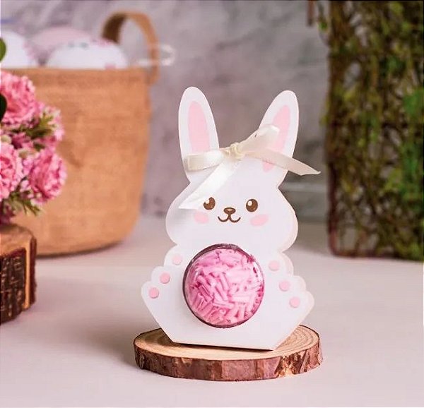 CARTAO BLISTER 1 DOCE COELHO C/12 12X8X3,5 - C4806