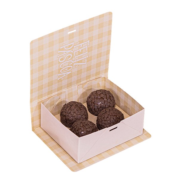 CAIXA LIVRO 4DOCES PASCOA ENCANTADA C/10 4X9,5X8 C4854