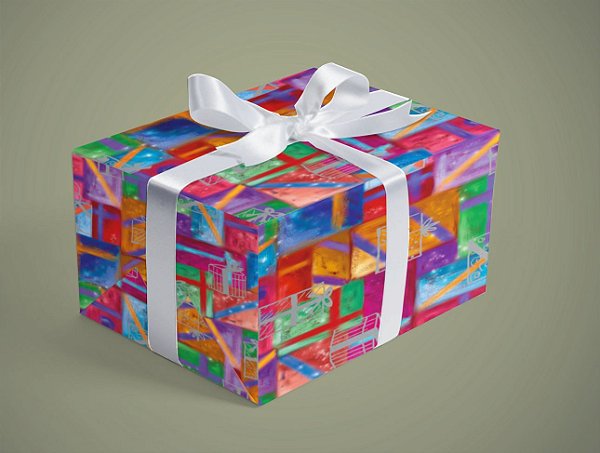 BOB 40 CASUAL COLORIDA CAIXAS PRESENTE REF 294