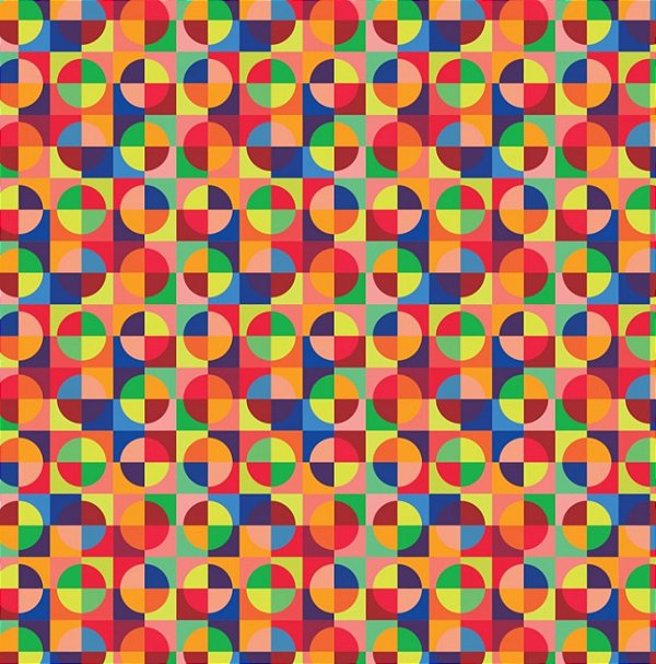 BOB 60 CASUAL BOLAS EM 4 CORES QUADRADOS EM 4CORES REF 334