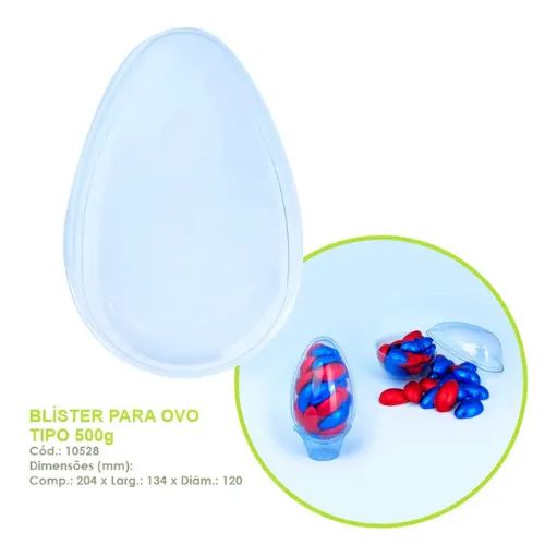 BLISTER PARA OVO TIPO 500G REF 10528