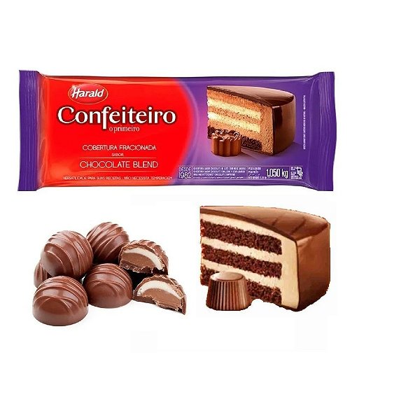 CHOCOLATE CONFEITEIRO BLEND BARRA 1,010KG