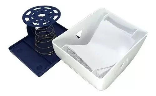 PORTA GUARDANAPO INTERFOLHADO BRANCO 120MM