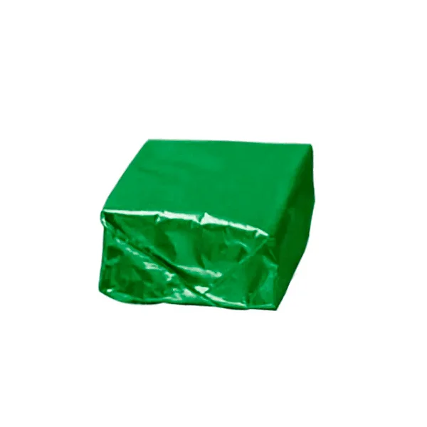 EMBALAGEM LAMINADA PARA BOLO GELADO VERDE 20x22 C/50 UND