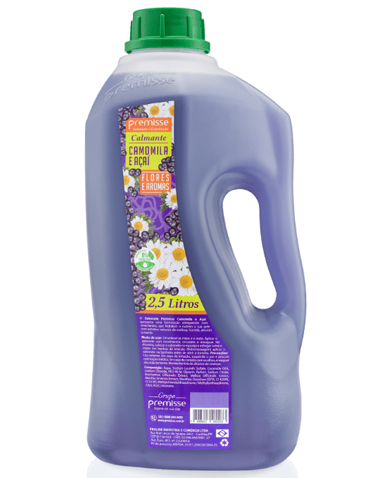 SABONETE PREMISSE ACAI E CAMOMILA 2,5 LITROS