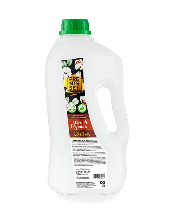 SABONETE PREMISSE FLOR DE ALGODAO 2,5 LITROS