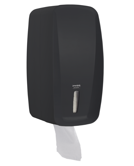 DISP PAPEL HIGIENICO INVOQ CAI CAI COR PRETA