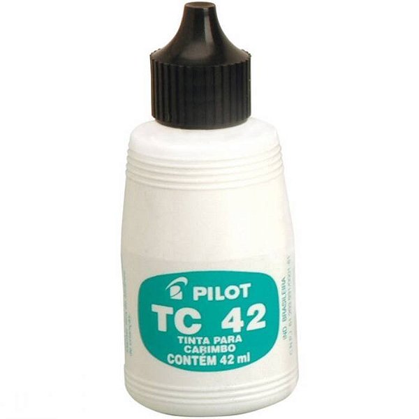 TINTA CARIMBO 42ML PILOT PRETO
