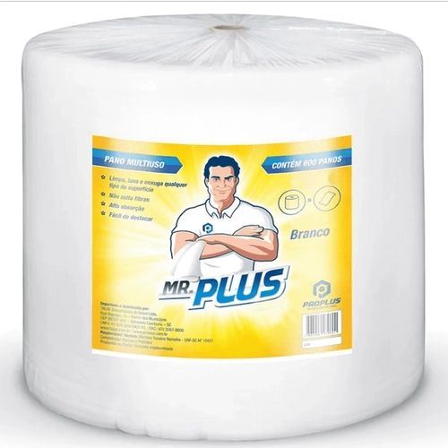 PANO MULTIUSO 28CMX240 METROS BRANCO C/600 UND