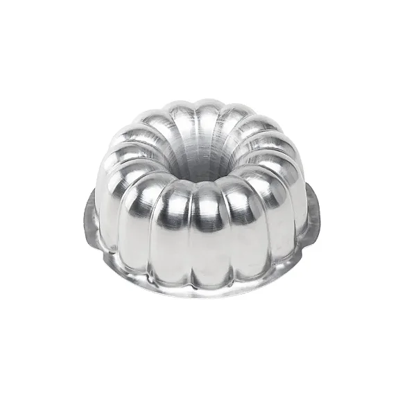 FORMA TORTA SUICA DECORADA 18X7,5CM (18cm BOCA) ALUMINIO