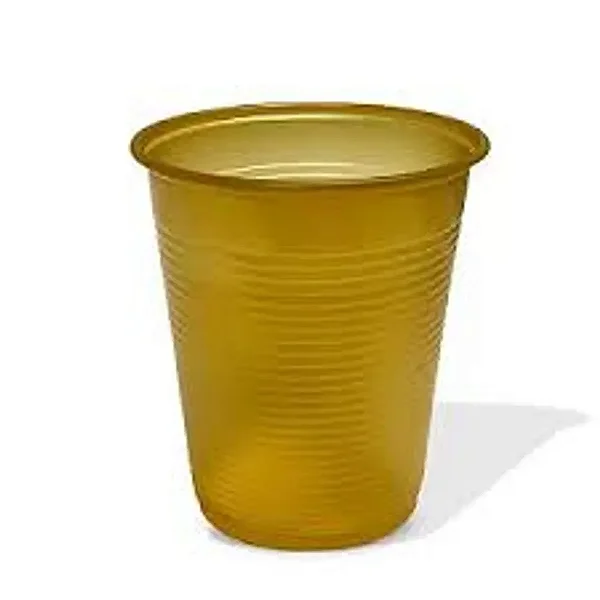 COPO 200ML BIODEGRADAVEL DOURADO C/50