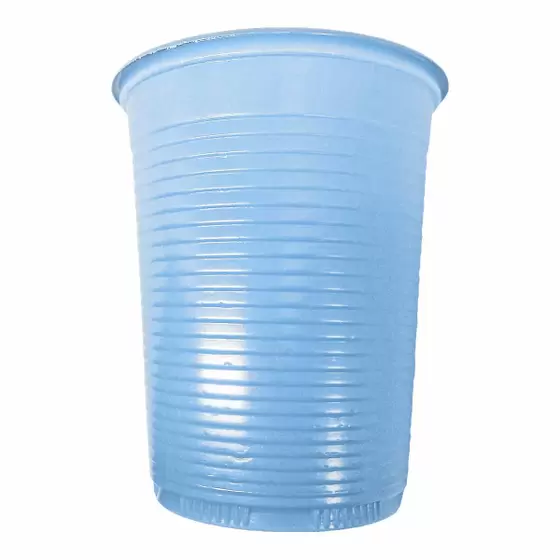 COPO 200ML BIODEGRADAVEL AZUL CANDY C/50