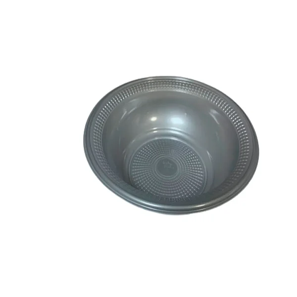 PRATO 15CM BIODEGRADAVEL REDONDO FUNDO PRATA C/10