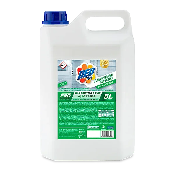 REMOVEDOR DE CERAS CONCENTRADO, REMOVE SUJEIRAS PROFUNDAS 5 LITROS