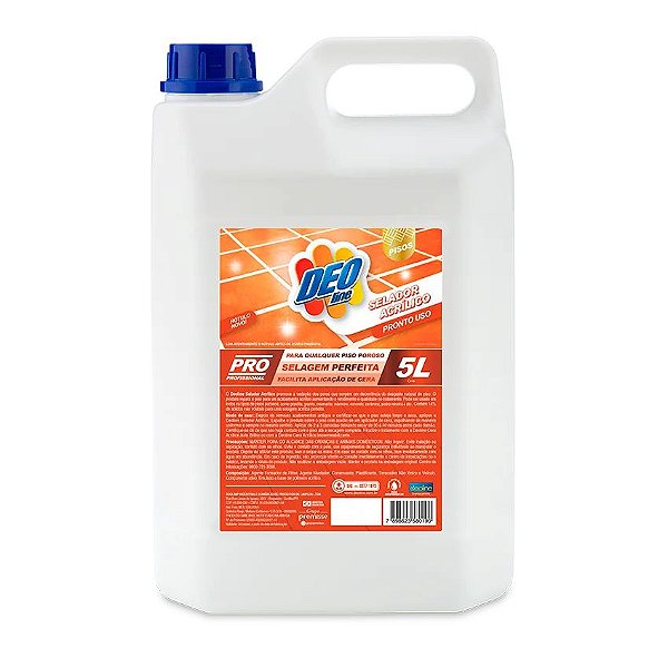 SELADOR ACRILICO, SELAGEM PERFEITA PRONTA PARA USO 5 LITROS