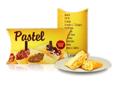 CAIXA DE PASTEL VIAGEM PEQUENO C/50