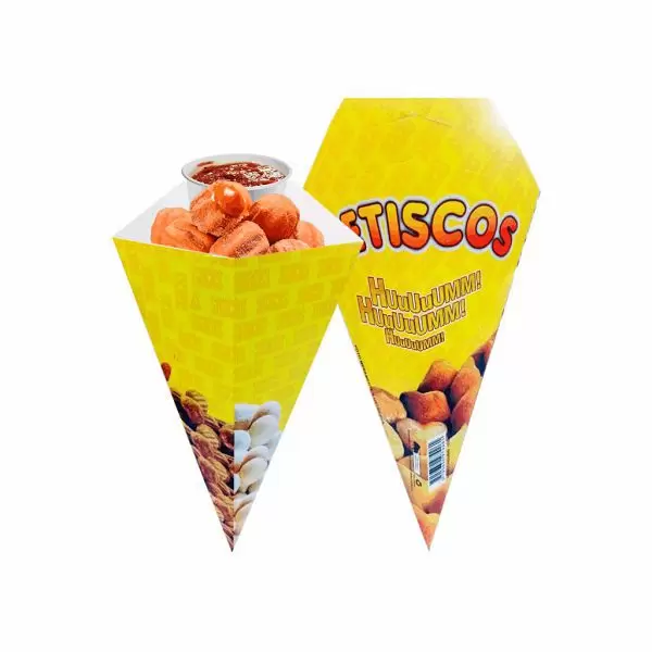 CAIXA DE PETISCO MEDIO C/50