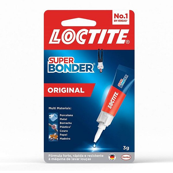 COLA SUPER BONDER 3G ORIGINAL LOCTITE