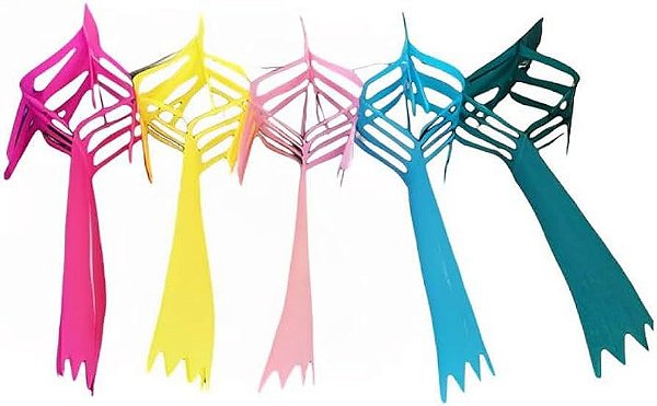 ENFEITE JUNINO BANDEIRINHA COLORIDA 3MT