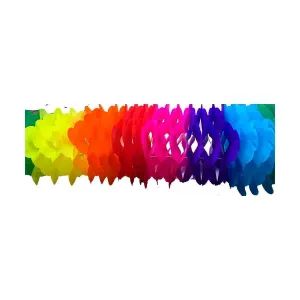 GUIRLANDA JUNINA COLORIDA POM POM 1,8 MT