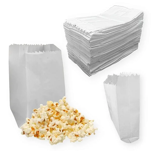 SACO PAPEL 100% BRANCO MONO 1/2 KG C/500