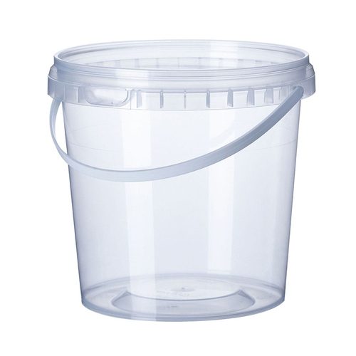 BALDE PLASTICO 2.200 ML C/ALCA E TAMPA