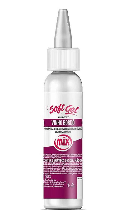 CORANTE SOFTGEL VINHO 25GR 1UN