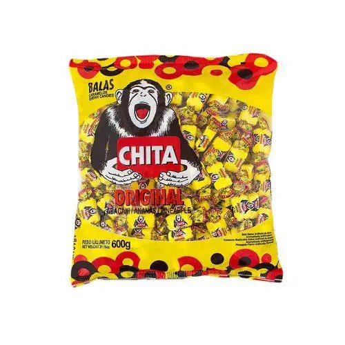 BALA CHITA ORIGINAL ABACAXI 500G C/90 UND +-