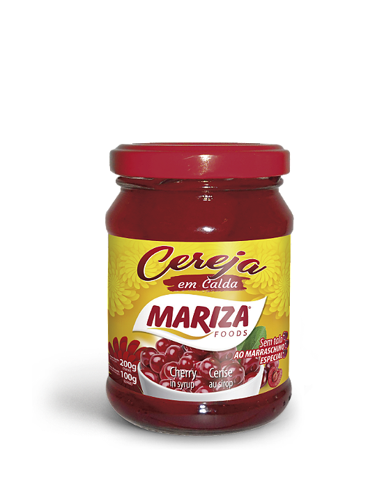DOCE CEREJA CALDA 100GR MARIZA VIDRO
