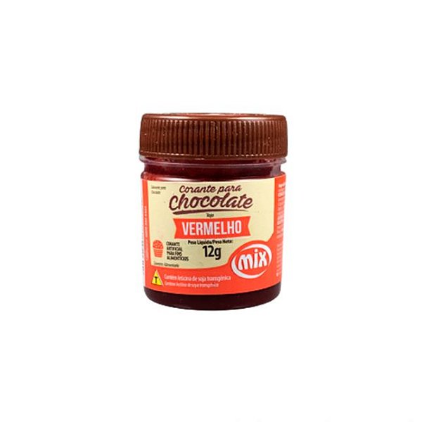 CORANTE P/ CHOCOLATE VERMELHO 12GR