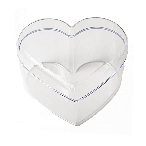 CAKE BOX CORACAO COM TAMPA 750ML