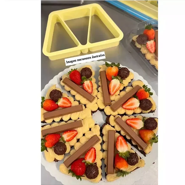CORTADOR DE BROWNIE FATIA TRIANGULAR