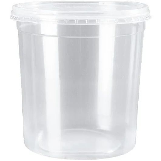 KIT POTE/TAMPA PP REDONDO 1500 ML 24 UNIDADES - DANÚBIO