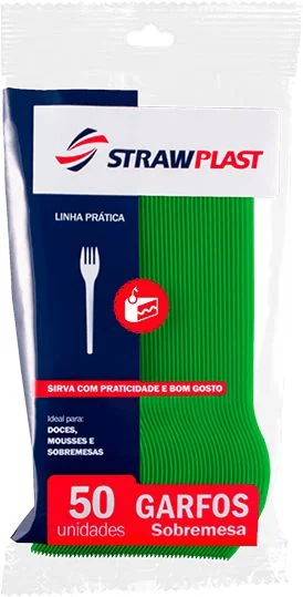 GARFO LINHA FESTA VERDE C/50 UND