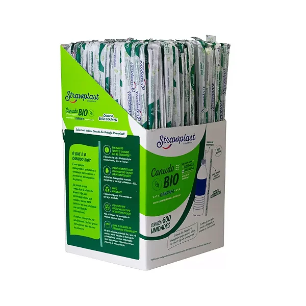 CANUDO BIO 5MM GARRAFA SACHE BOX C/500
