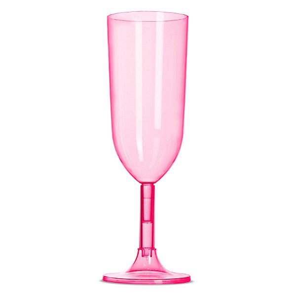 TACA ACR CHAMPAGNE 220ML ROSA UND