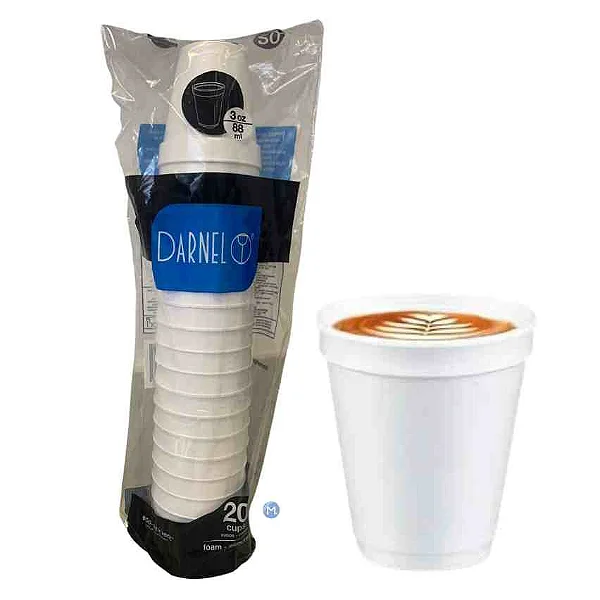 COPO TERMICO 88ML C/20 UNIDADES