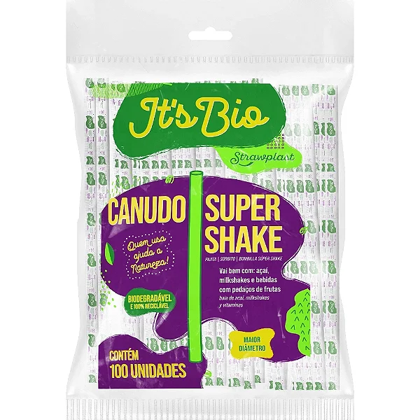 CANUDO BIO SUPER SHAKE SACHE 10MM C/100 UND