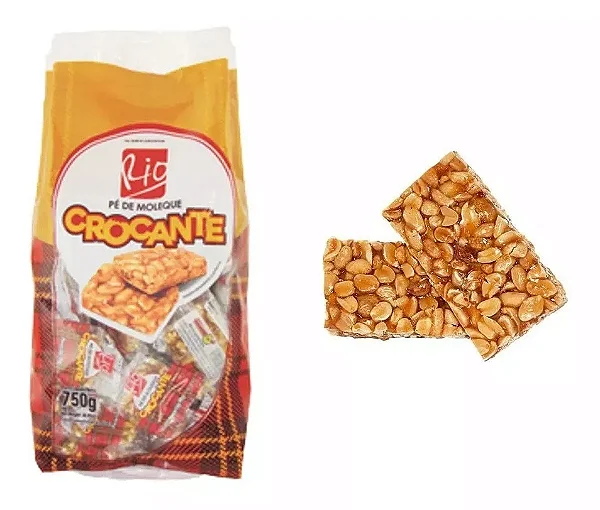 PE DE MOLEQUE CROCANTE 15G PAC C/ 50 UNID