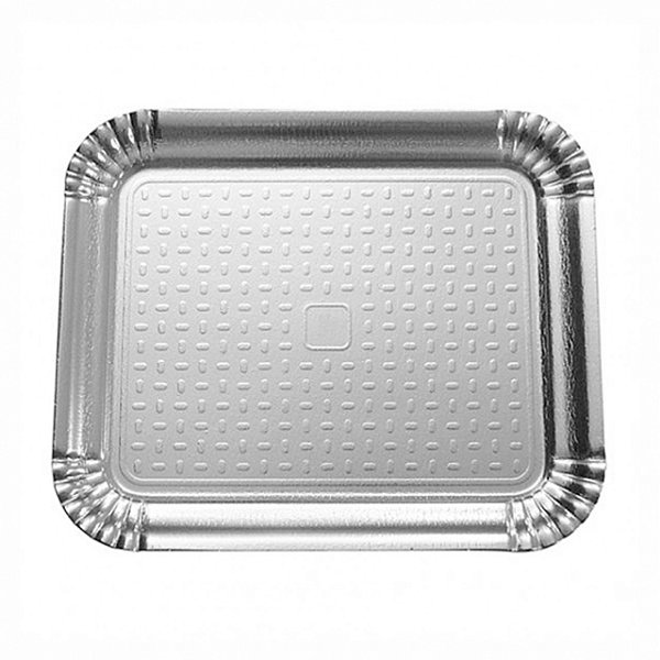 BANDEJA ALUMINIZADA N6 PRATA 38x47MM