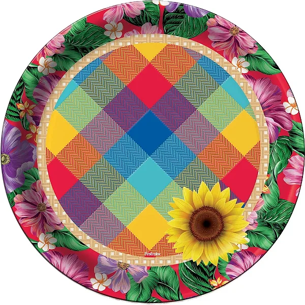 Prato rd Festa Junina Tradicional c/8