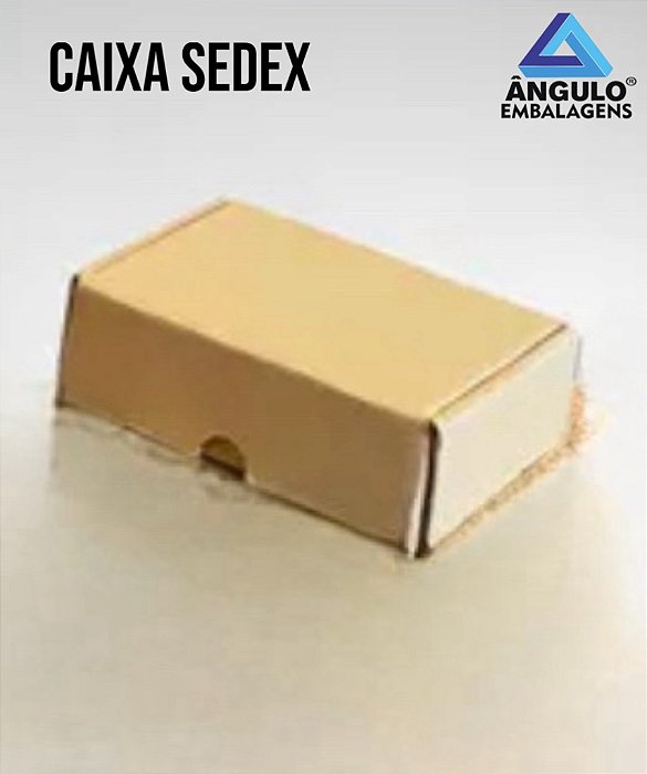 CAIXA DE PAPELAO SEDEX 15X10X3,5CM - MEDIDA INTERNA